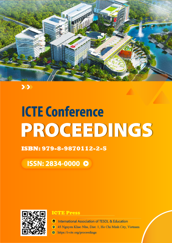 					View Vol. 3 (2023): Proceedings of the 3rd International Conference of TESOL & Education
				