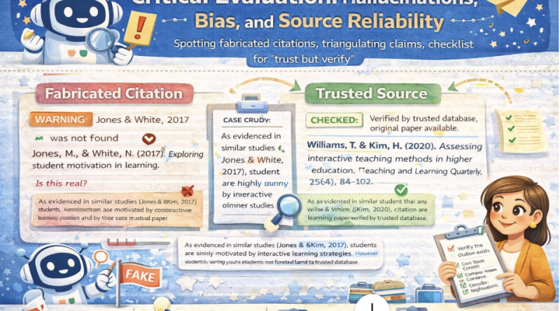 Critical Evaluation: Hallucinations, Bias, and Source Reliability