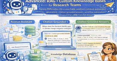 Advanced: RAG + Custom Knowledge Bases for Research Teams