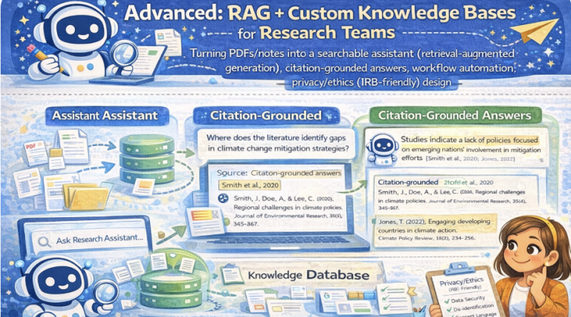 Advanced: RAG + Custom Knowledge Bases for Research Teams