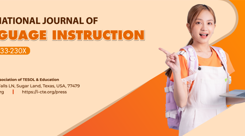 International Journal of Language Instruction