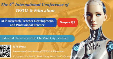 The 6th International Conference of TESOL & Education